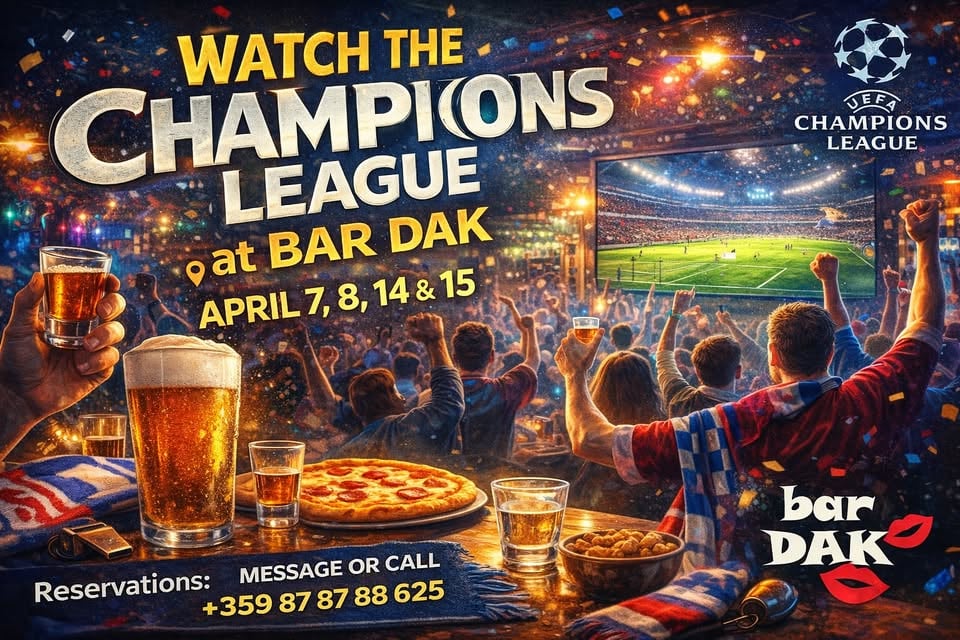 Плакат: ⚽🍻 Champions League  1/4 final🍻