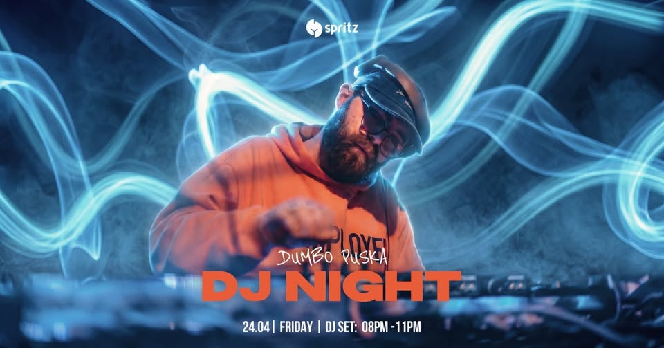 Плакат: DUMBO PUSKA | DJ NIGHT at Spritz | 24.04