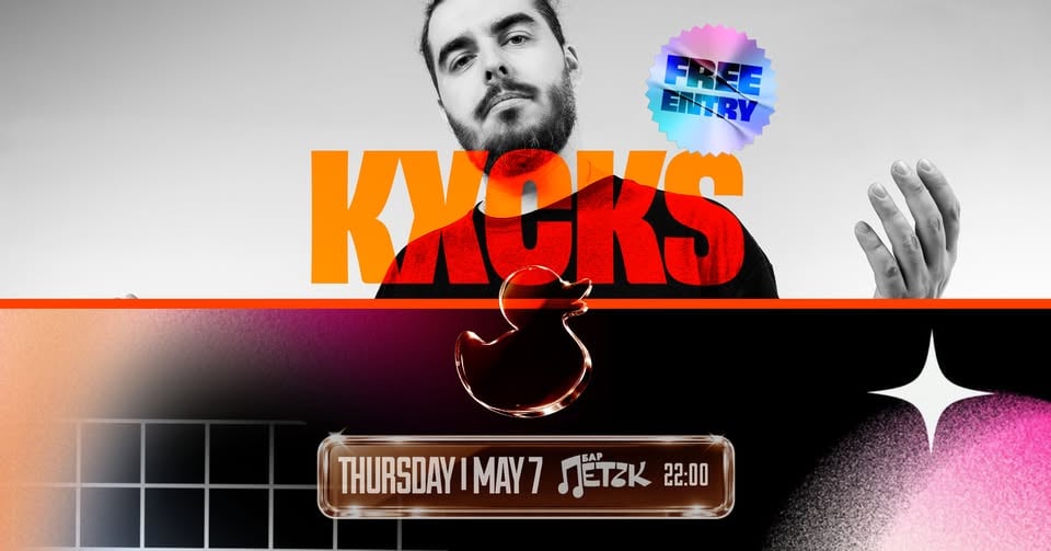 Плакат: KXCKS - Бар Петък - 07.05.2026