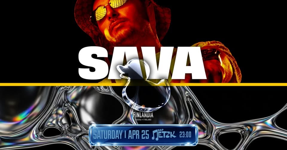 Плакат: SAVA - Бар Петък - 25.04.2026