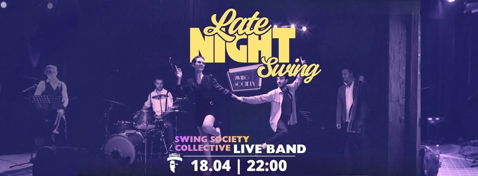 Плакат: Late Night Swing | LIVE Music Party