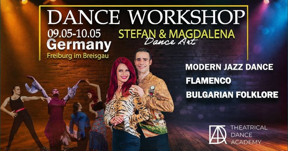 Плакат: DANCE WORKSHOP - FREIBURG IM BREISGAU