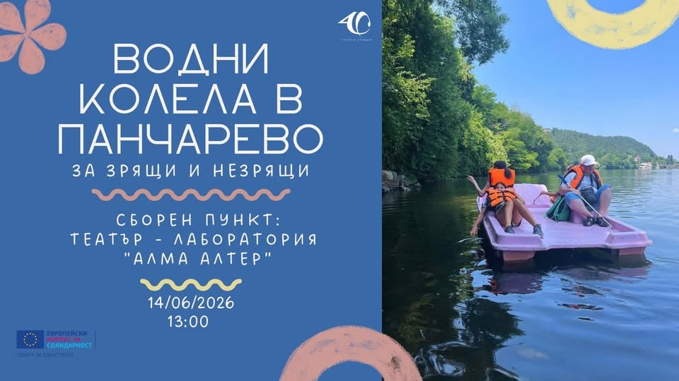 Плакат: Водни колела в Панчарево