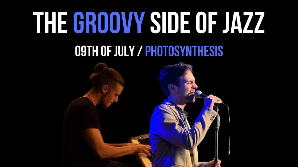 Плакат: The GROOVY side of jazz @ Photosynthesis