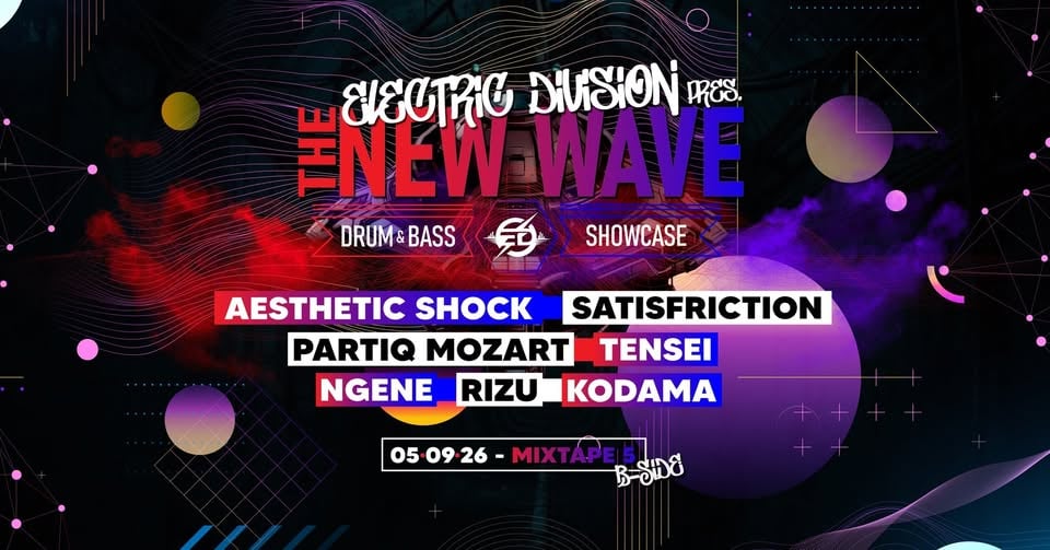 Плакат: Electric Division pres. The New Wave / Club Mixtape 5 / 05.09