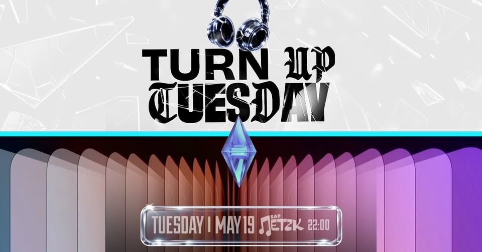 Плакат: TURN UP TUESDAY - Бар Петък - 19.05.2026