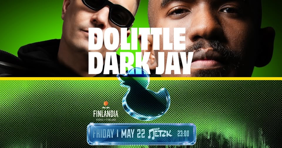 Плакат: DOLITTLE x DARK JAY - Бар Петък - 22.05.2026