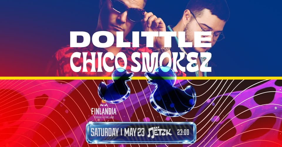 Плакат: DOLITTLE x CHICO SMOKEZ - Бар Петък - 23.05.2026