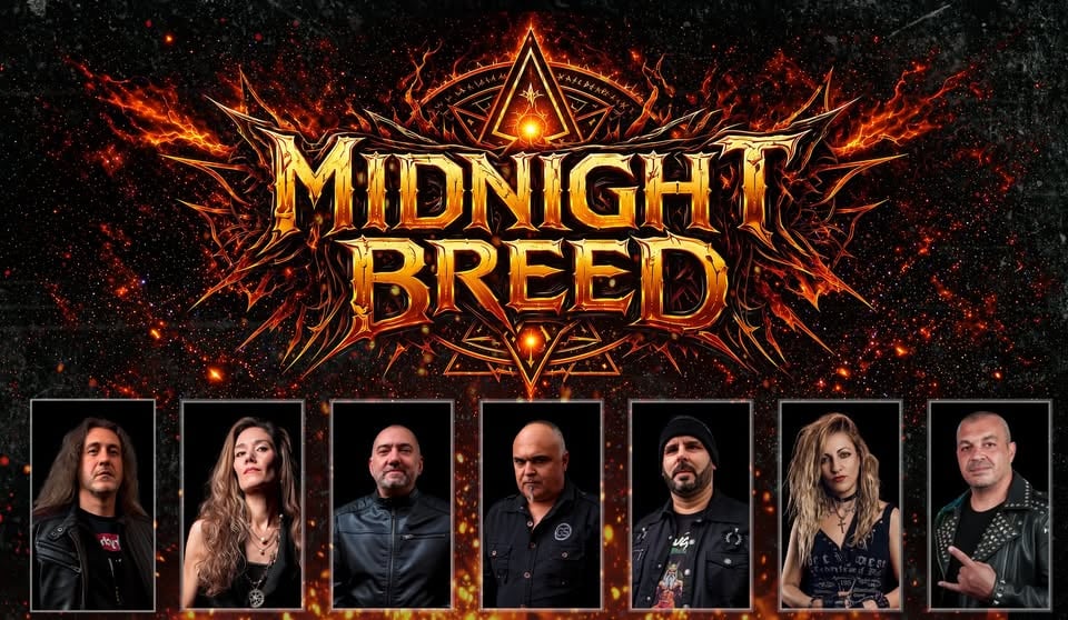 Плакат: Midnight Breed - дебютен концерт