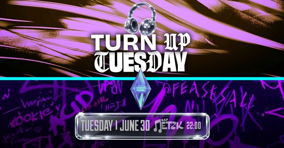 Плакат: ТURN UP TUESDAY - Бар Петък - 30.06.2026