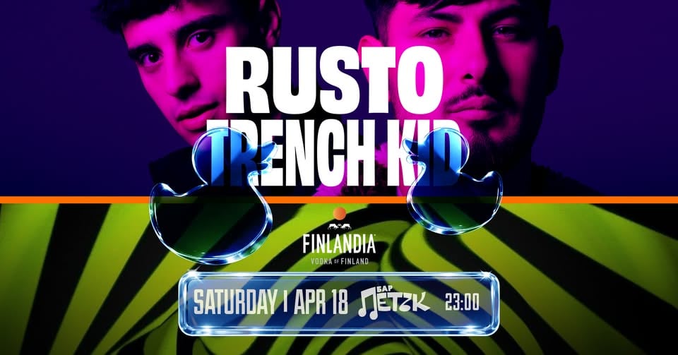 Плакат: RUSTO x TRENCH KID - Бар Петък - 18.04.2026