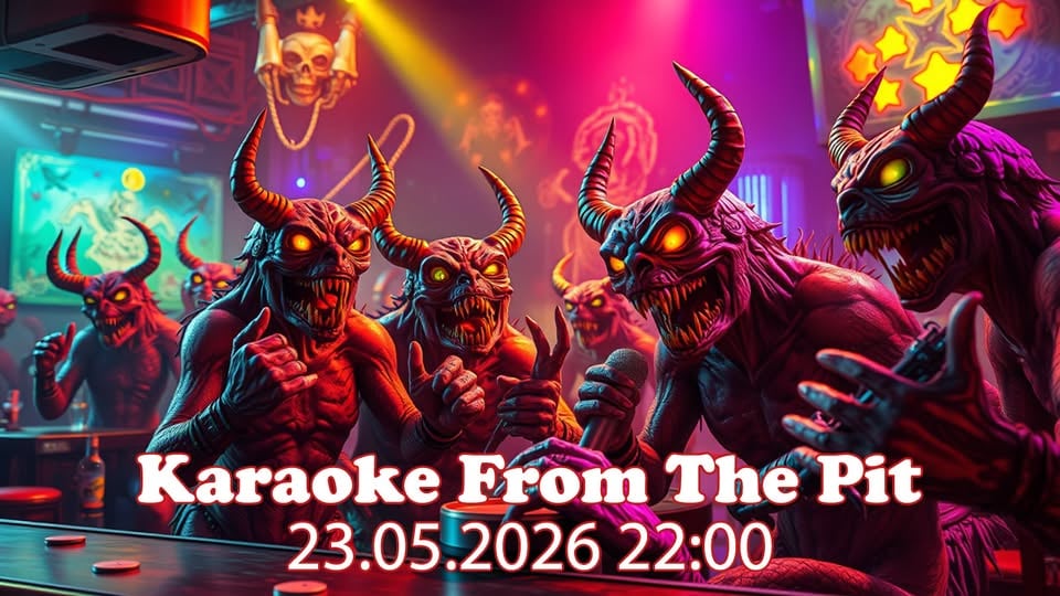 Плакат: Karaoke From The Pit