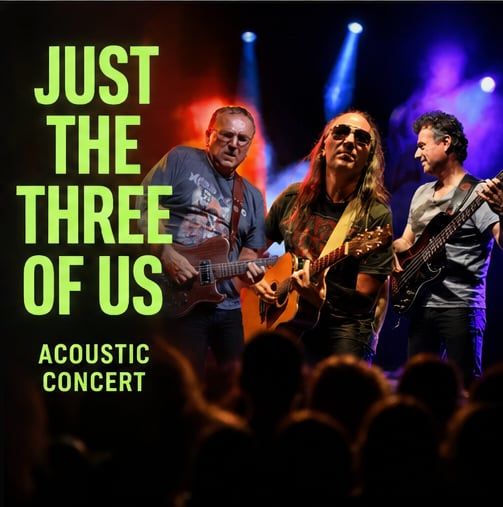Плакат: " Just the three of us" в любимия Delta blues bar