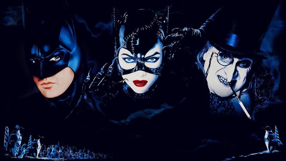 Плакат: Батман се завръща / Batman Returns (1992) на Тим Бъртън | 4K ремастерирана версия