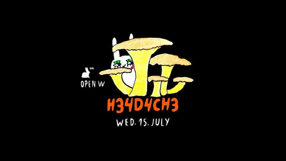 Плакат: Open W: H34D4CH3