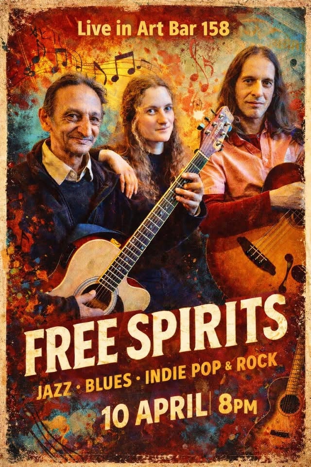 Плакат: Free Spirit LOVE at Art Bar 158