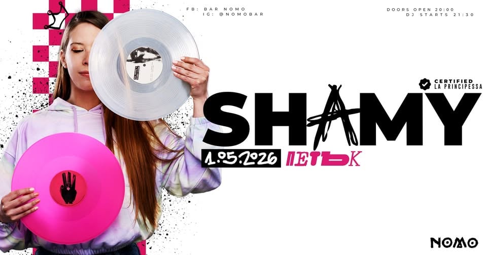 Плакат: Shamy @ Bar NOMO