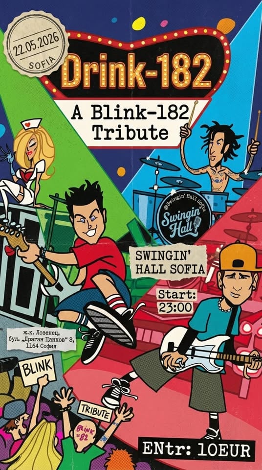 Плакат: Blink 182 Tribute