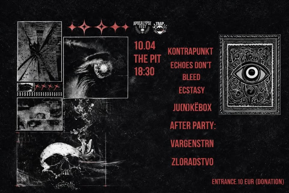 Плакат: 🔥 APOCALYPSE FEST 🔥10.04 // THE PIT