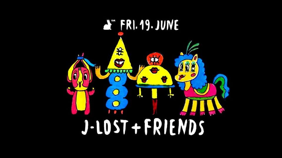 Плакат: J-Lost + Friends