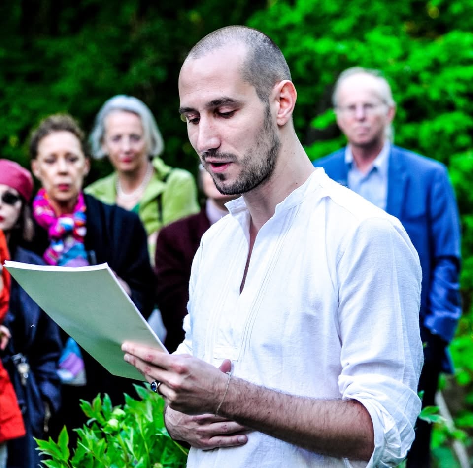 Плакат: СРЕЩА-РАЗГОВОР | ГЕОРГИ ДИМИТРОВ | ФОРМИ И ФУНКЦИЯ НА БЕЗПРЕДМЕТНОТО ИЗКУСТВО