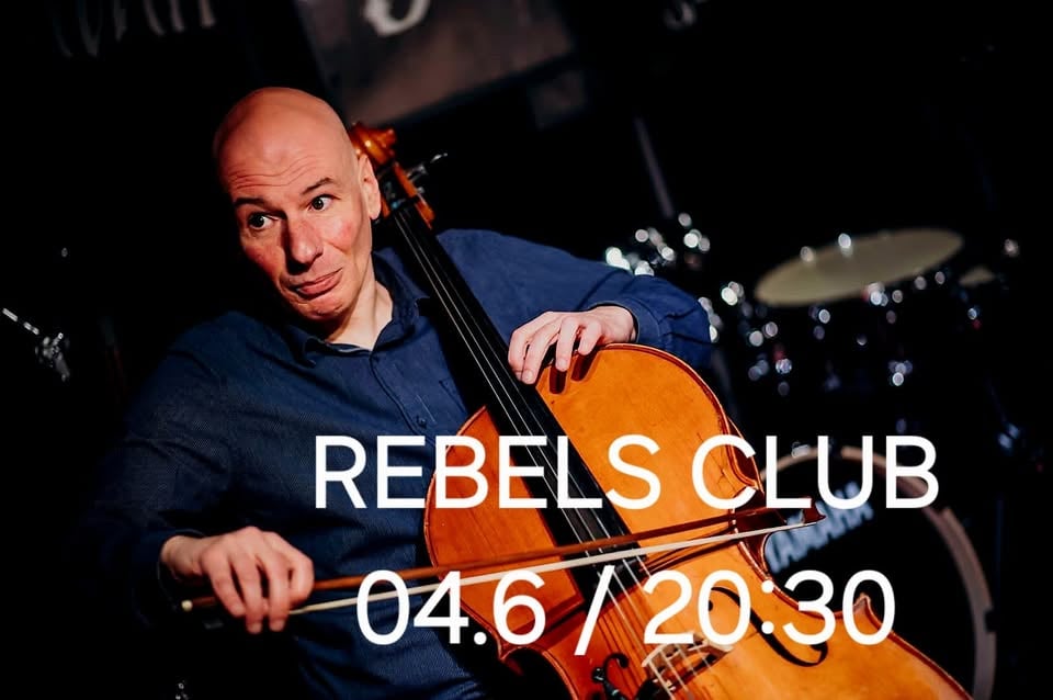 Плакат: БОЯН ЦОНЕВ --- ДЖАЗ И КЛАСИКА --- 04.6.2026 / 20:30 --- REBELS BAR & FOOD