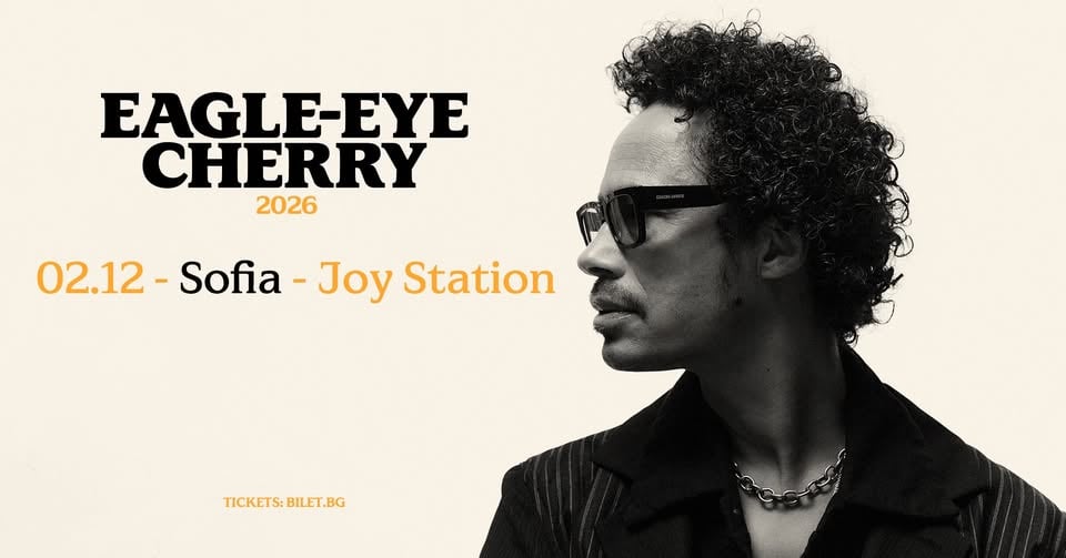 Плакат: Eagle-Eye Cherry live at Joy Station