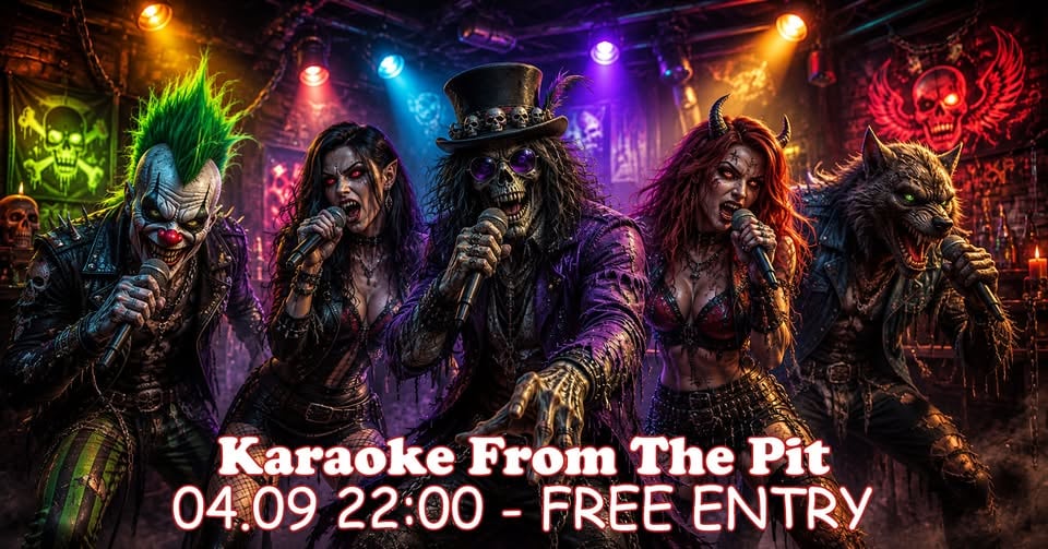 Плакат: Karaoke From The Pit