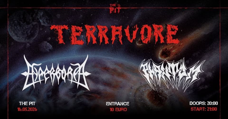 Плакат: TERRAVORE / HYPERBOREA / PHANTOM - 10 YEARS OF APOCALYPSE