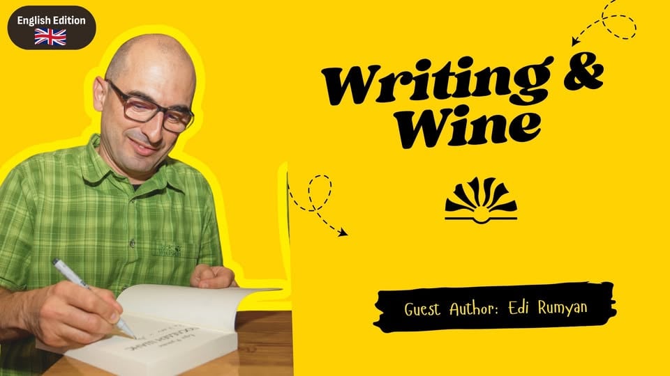 Плакат: Writing & Wine by Candlelight – English Edition at Le Soleil 🕯️🍷✍️