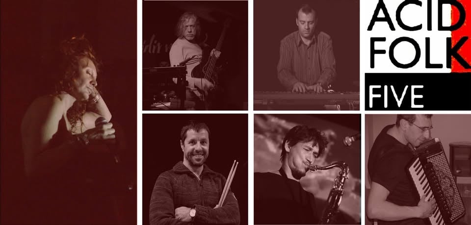 Плакат: Acid Folk Five @ Patches Blues Bar