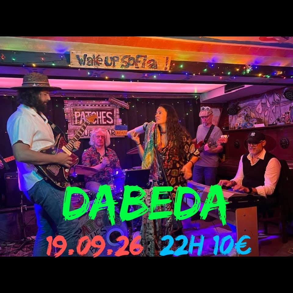Плакат: DaBeDa @ Patches Blues Bar
