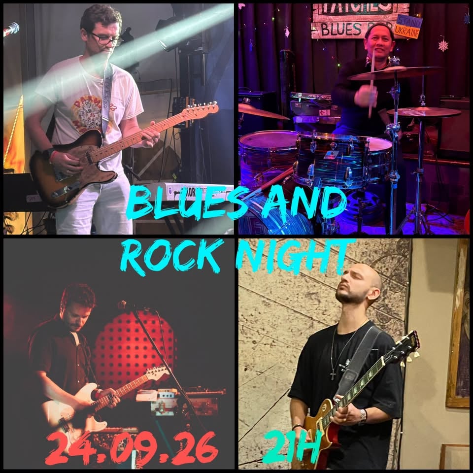 Плакат: Blues & Rock Night @ Patches Blues Bar