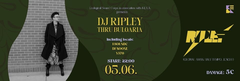 Плакат: DJ RIPLEY (usa)/Esoundc/DJ Noone/Y370