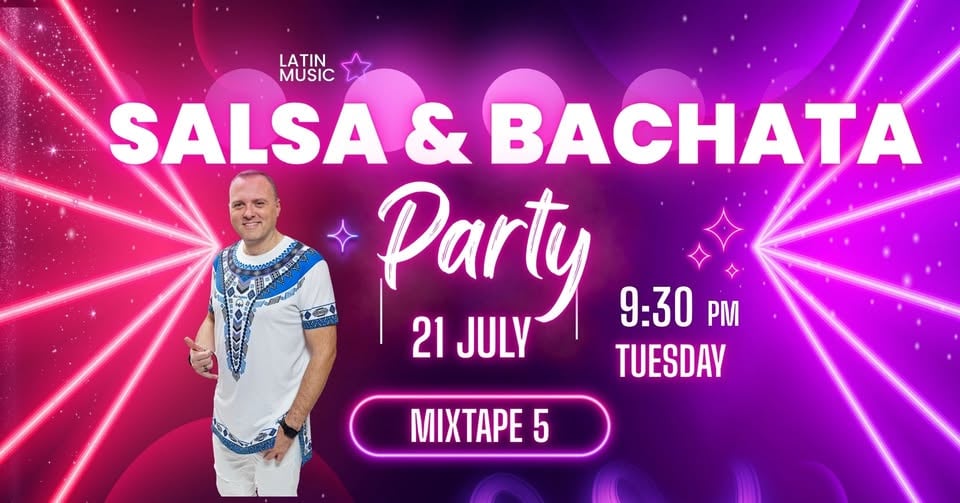 Плакат: Time Out Salsa Night & DJ MURRY at *mixtape5* | 21.07 | 21:30