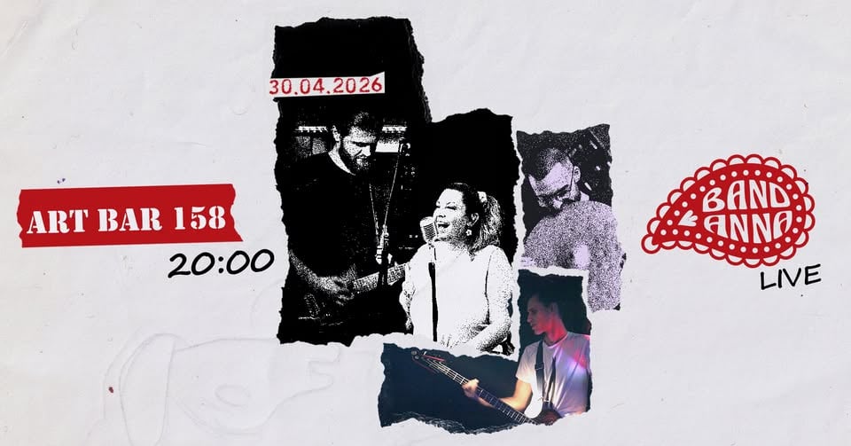 Плакат: BANDANNA Live @ Art Bar 158