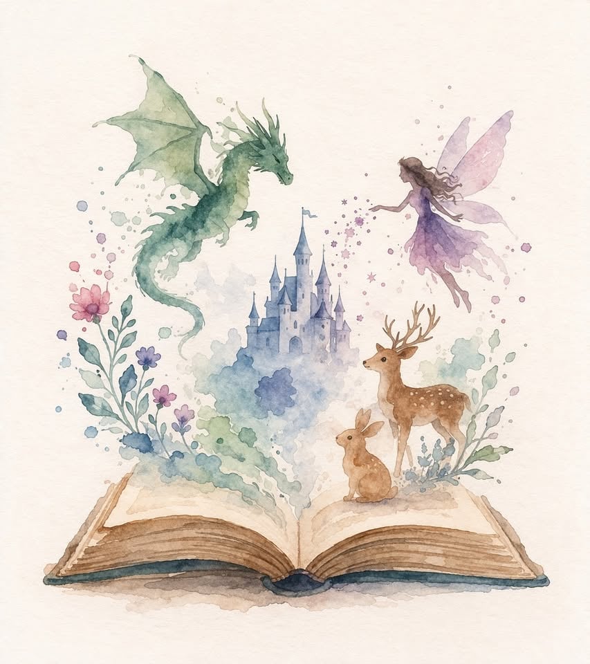 Плакат: Вълшебните приказки - корени, смисъл и символи