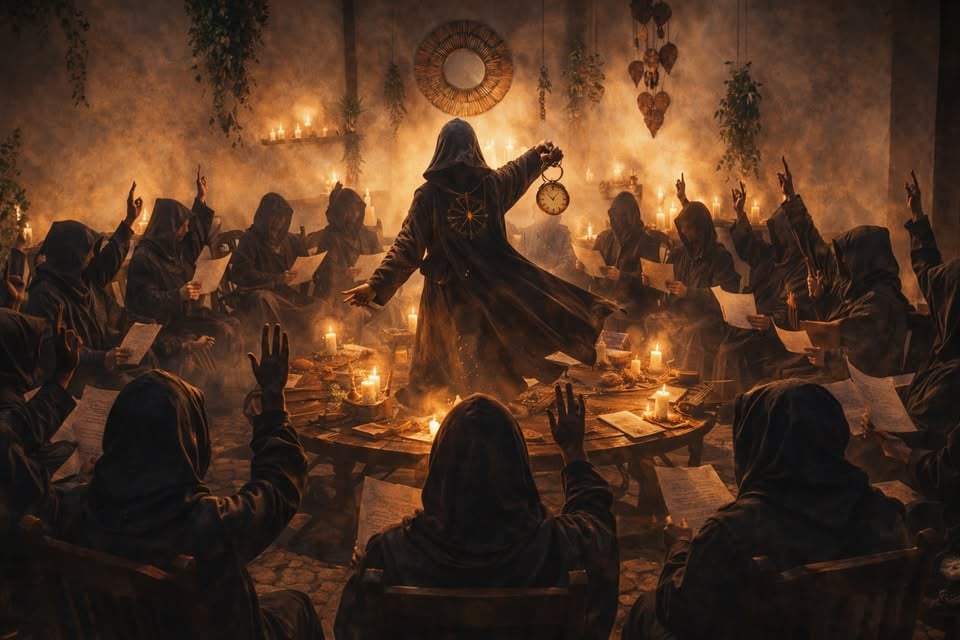 Плакат: Blood on the Clocktower | Социална игра на лъжи и предателства