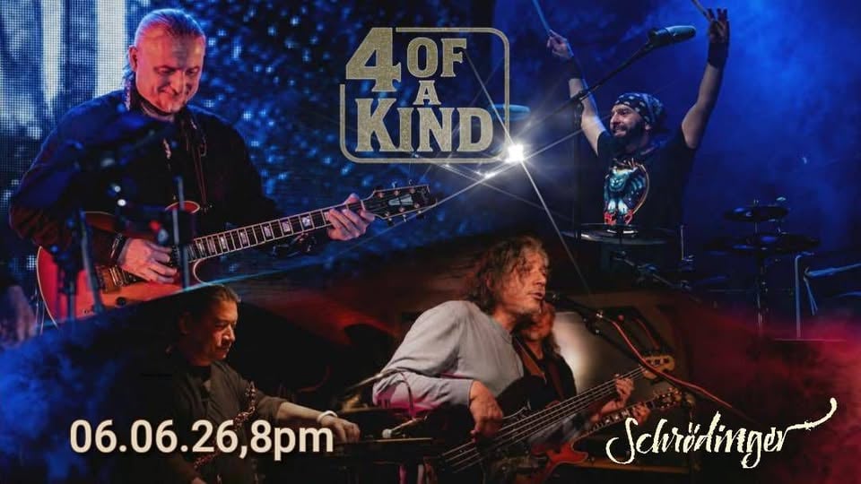 Плакат: 🎼♦️♠️ 4 OF A KIND ♥️♣️