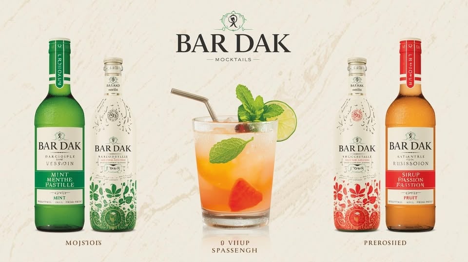 Плакат: 🧘‍♂️ **Sober April в Бар Дак!** 🍹✨