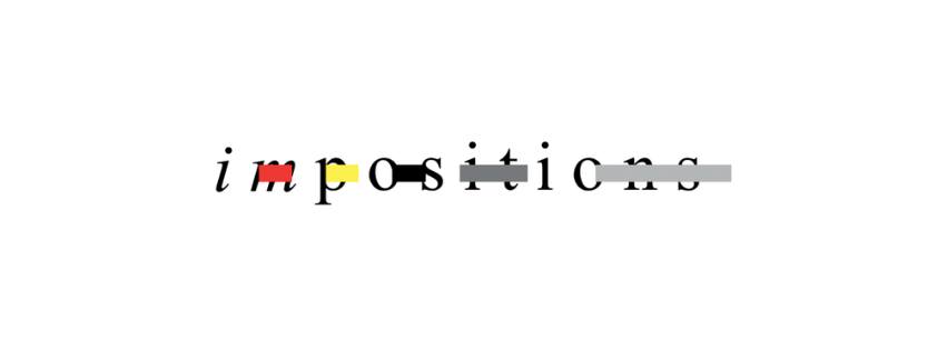 Плакат: импозиции / impositions