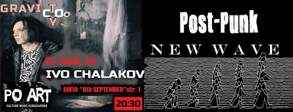 Плакат: POST PUNK&NEW WAVE by IVO CHALAKOV