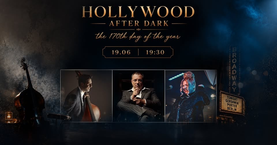 Плакат: Hollywood After Dark | 𝘵𝘩𝘦 170𝘵𝘩 𝘥𝘢𝘺 𝘰𝘧 𝘵𝘩𝘦 𝘺𝘦𝘢𝘳 @Monroe