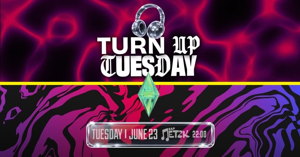 Плакат: TURN UP TUESDAY - Бар Петък - 23.06.2026
