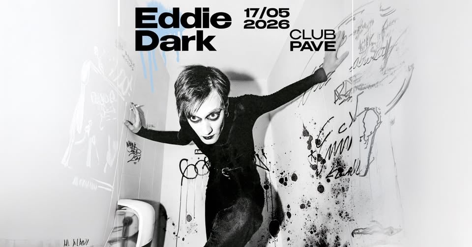 Плакат: EDDIE DARK (GR) live at PAVE