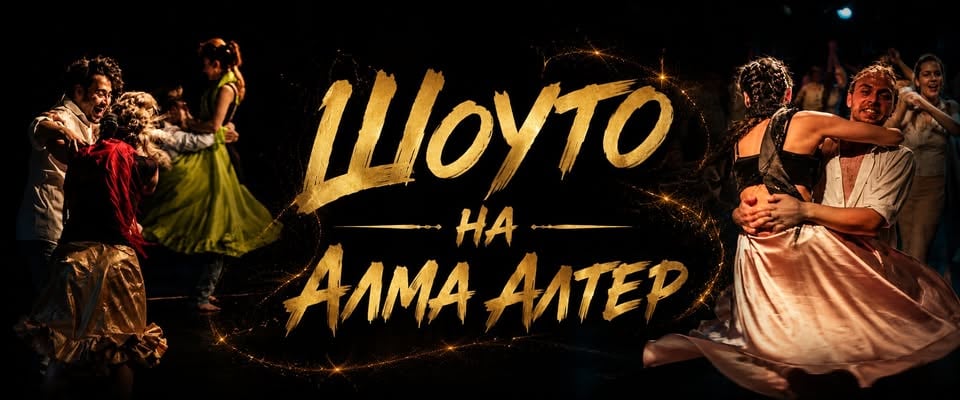 Плакат: Шоуто на Алма Алтер