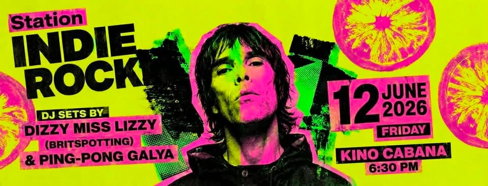 Плакат: Indie Rock Station - 12 юни 2026 - Кино Кабана