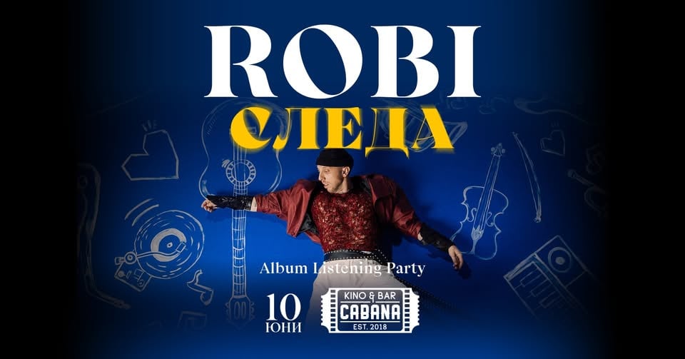 Плакат: ROBI - New Album Listening Party + Acoustic Live
