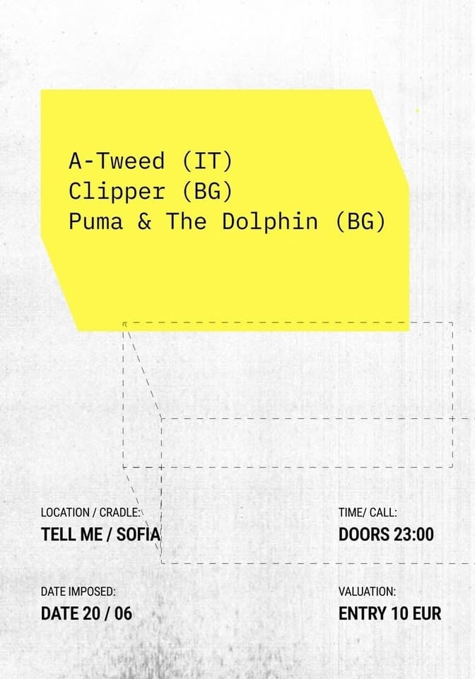 Плакат: A-Tweed / Clipper / Puma & The Dolphin