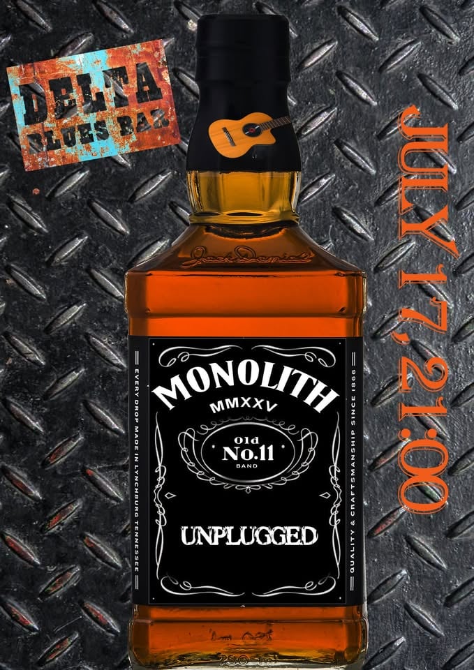 Плакат: MONOLITH в Delta blues bar ( акустична версия)